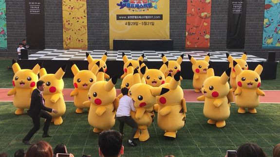 Deflating Pikachu