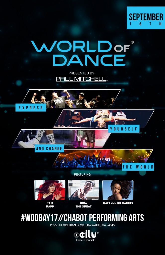 World of Dance Tour Bay Area Flier