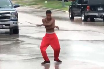 Austin teen dance-battling rain