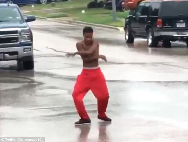 Austin teen dance-battling rain