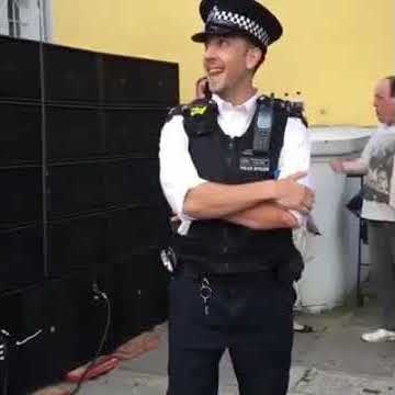 Notting Hill Dancing Police Officer